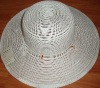 Wholesale lady hat , sewn pp braid hat
