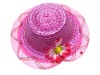 Wholesale 2011 summer kids straw hat ET002