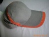Wholesale fashion cheap baseball cap/plain grey baseball caps/plain fitted baseball cap