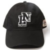 Wholesale plain black baseball caps/promotional sports caps/sport caps racing