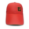 Wholesale promotional sports cap/cheap sports caps/red baseball cap