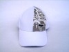 Wholesale white baseball cap/cheap baseball caps/promotional sports cap