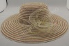 Wholesale Lady summer hat/natural straw hat/high quality hats