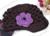 Wholesale Baby Crochet Flower hat cap