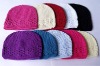crochet kufi hat knit handmade cap