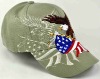 Wholesale washed baseball cap military cap with patch and embroidered
