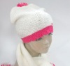 Jacquard knitting cap