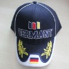brushed cotton embroidery promotion cap