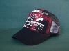 the newest style printed baseball cap with mesh for USA market