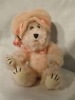 Wholesale Stuffed plush white bear with hat animal toys