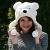 Wholesale pluahs bear hats party hats animal shape hats