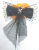 Wholesale Fashion brooch polyester mesh butterfly brooch BR1291
