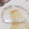 2011 copper with rhodium plated fashion accessories bracelet(S2G2464-A106)
