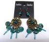 Wholesale vintage rose pendant earrings