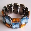 Wholesale fashion colorful diamond bracelet