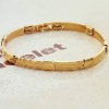 2011 copper with titanium plated fashion accessories bracelet(Z2G2450-IPG06)