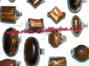 Wholesale Tigers Eye Stone silver tone Ring