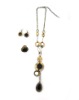 Wholesale fashion copper alloy jewelry set , nacklace and earring set