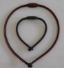 Wholesale silicone necklace health necklace new silicon titanium necklace