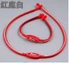 Wholesale silicone necklace health necklace new silicon titanium necklace