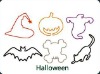 halloween elastic bands
