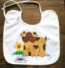 Wholesale certified organic cotton baby bibs