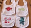 Wholesale certified organic cotton baby bibs
