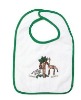 Wholesale certified organic cotton baby bibs