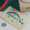 Wholesale Lovely children interest wooden stamp ZT0054