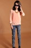 Wholesale [zb03043]New arrive high quality wholesale and retail westernism design warm color lady blouse