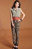 Wholesale [dd0725]Guaranteed 100% wholesale and retail new arrive amry style baldric lapel sleeveless chiffon blouse