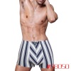 Wholesale stripe pattern men's cotton boxer short