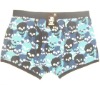 Wholesale men's blue print boxer