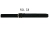 Wholesale men genuine belt gentleman belt pu or pvc leather belt