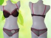 Wholesale ladies lingerie sexy women's bra briefs set intimates bustiers