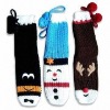 Wholesale snowman handmade slipper socks, home socks