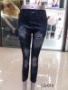 Wholesale fashion lady's denim leggings