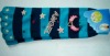Wholesale Fashion acrylic knitting five toes socks