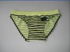 Wholesale Lady's Striped Seamless Briefs/Striped seamless underwear