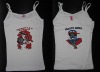 lady vest with embroidery