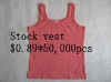 Stock ladies vest