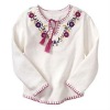 Wholesale Girls flower T-shirt
