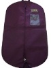 Wholesale dark red non woven embroidery storage garment suit cover