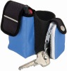 Wholesale Blue Mobile phone bag with small zip pocket
