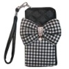 Wholesale Fashion cotton fabric mobile pocket