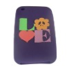 Wholesale silicone fashion iphone4G case/cell phone case