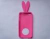 Wholesale silicone rabit mobile phone cover
