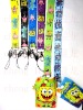Wholesale Spongebob mobile phone lanyards