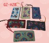 Wholesale chinese new design line wallet bag with beautiful pattern ,jute wallet bag