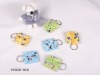 Wholesale Fashion Leather Key Ring pu key ring pvc key ring factory